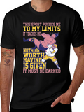 Wrestling Sport T-Shirt: Push Your Limits!