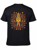 Unique Graphic Tee - Tribal Art Style