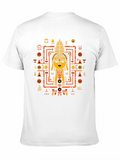 Unique Graphic Tee - Tribal Art Style