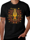Unique Graphic Tee - Tribal Art Style