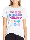 Crypto Interest T-Shirt