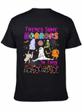Halloween Theres Some Horrors T-Shirt