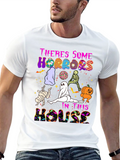 Halloween Theres Some Horrors T-Shirt