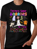 Halloween Theres Some Horrors T-Shirt