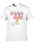 Poop Music Graphic T-Shirt