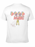 Poop Music Graphic T-Shirt