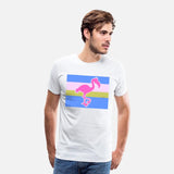 Yacht Rock Forever T-Shirt 80s Style flamingo