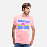 Yacht Rock Forever T-Shirt 80s Style flamingo