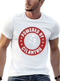 Powered By Cilantro Graphic T-Shirt