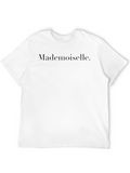 Mademoiselle Black T-Shirt Casual Wear