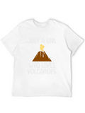 Just a Girl Who Loves Volcanoes T-Shirt