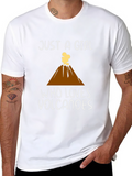 Just a Girl Who Loves Volcanoes T-Shirt