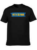 Not In The Mood Black Graphic T-Shirt