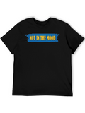 Not In The Mood Black Graphic T-Shirt