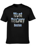 West Roxbury Boston Black T-Shirt