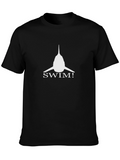 Shark Swim T-Shirt - Danger in the Deep