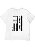Insurance Broker American Flag Graphic T-Shirt