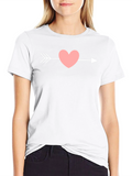 Heart Arrow Graphic T-Shirt - Black Cotton Tee