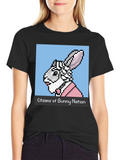 Citizens of Bunny Nation Black T-Shirt