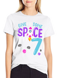 Give Me Some Space Im 7 Birthday T-Shirt