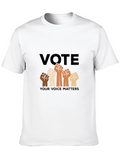 Vote Your Voice Matters T-Shirt Equality