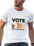 Vote Your Voice Matters T-Shirt Equality