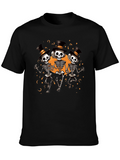Halloween Skeleton T-Shirt - Party Time!