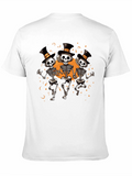 Halloween Skeleton T-Shirt - Party Time!