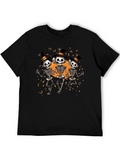 Halloween Skeleton T-Shirt - Party Time!