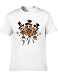 Halloween Skeleton T-Shirt - Party Time!