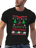 Merry Quarantine Christmas Graphic Tee