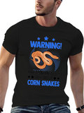 Warning Corn Snakes T-Shirt