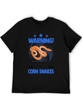 Warning Corn Snakes T-Shirt