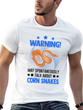 Warning Corn Snakes T-Shirt