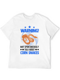 Warning Corn Snakes T-Shirt