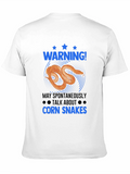 Warning Corn Snakes T-Shirt