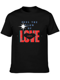 Gods Love Graphic Tee - Christian Apparel