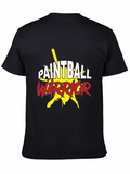 Paintball Warrior Graphic Tee - Black