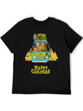 Scooby Doo Happy Campers Black T-Shirt