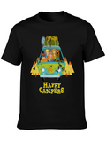 Scooby Doo Happy Campers Black T-Shirt
