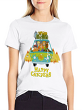 Scooby Doo Happy Campers Black T-Shirt