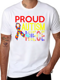 Proud Autism Niece T-Shirt Awareness
