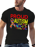 Proud Autism Niece T-Shirt Awareness