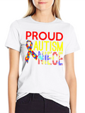 Proud Autism Niece T-Shirt Awareness