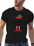 Vegan Elf Christmas T-Shirt
