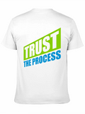 Trust the Process Graphic Tee - Black
