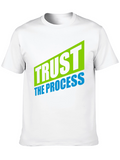 Trust the Process Graphic Tee - Black