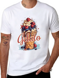 Gelato Graphic Tee - Dessert Lovers T-Shirt