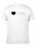 I Heart Coffee Black T-Shirt