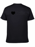 I Heart Coffee Black T-Shirt